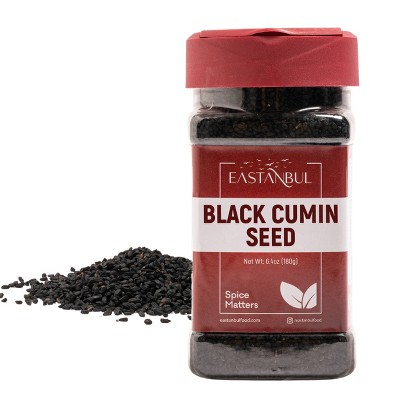Eastanbul Nigella Seeds, Black Cumin Seed, Whole Black Cumin, 6.4oz