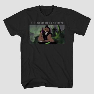 Men's Disney Lion King Short Sleeve Graphic T-Shirt - Black