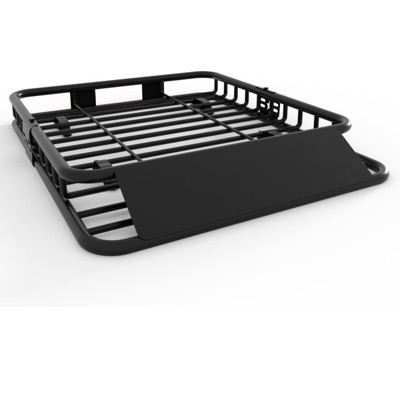 Roof Rack Rooftop Cargo Carrier Steel Basket, Car Top Luggage Holder for SUV and Pick Up Trucks - 200 Lb. Capacity