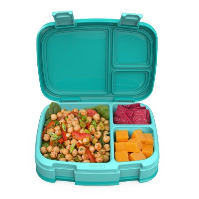 Bentgo Fresh Leakproof Versatile 4 Compartment Bento-Style Lunch Box with Removable Divider