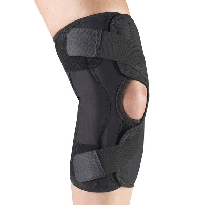 OTC Knee Stabilizer Wrap for Osteoarthritis, Orthotex, Black, Left