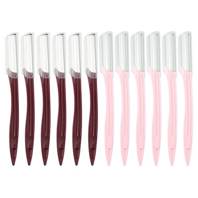 Unique Bargains Women's Eyebrow Razor Brow Shaper for Hair Remover with Cover