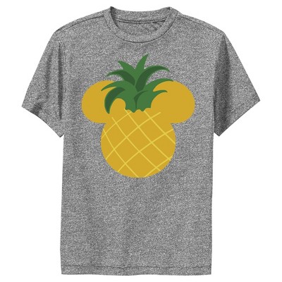 Boy's Disney Mickey Mouse Pineapple Silhouette Performance Tee