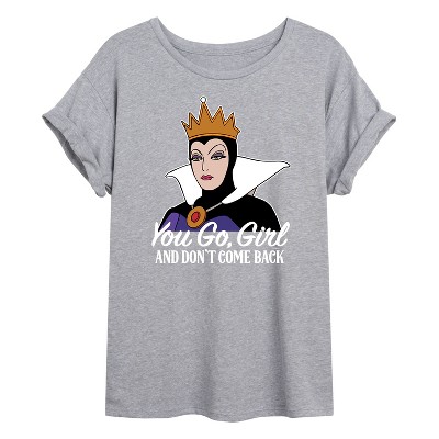 Women's - Disney - You Go Girl, & Don't Come Back Oversized Graphic T-Shirt