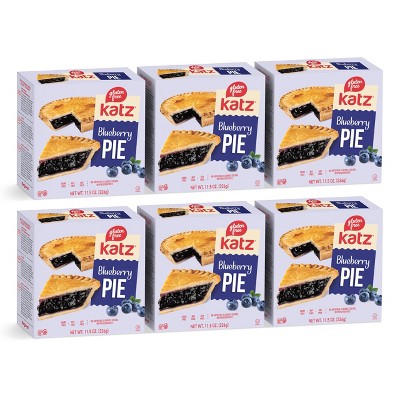 Katz Gluten Free Blueberry Pie - 6 Pack