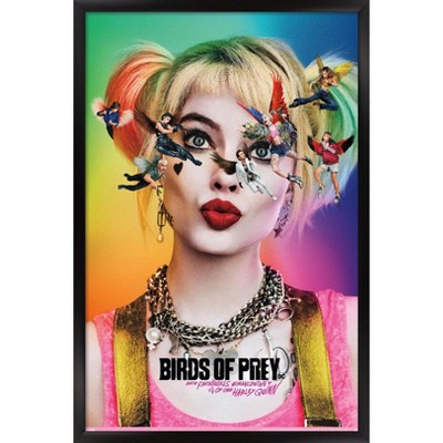 Trends International DC Comics Movie - Birds Of Prey - Teaser Framed Wall Poster Prints