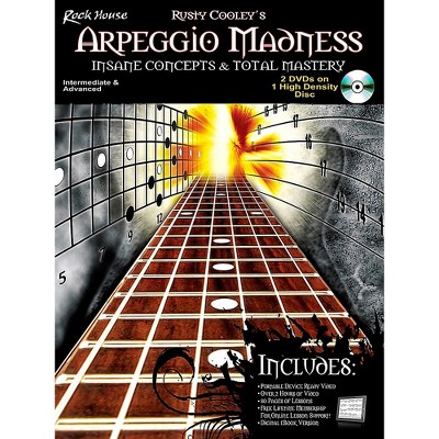 Rock House Arpeggio Madness - Insane Concepts & Total Mastery (Book/Downloadable Audio/Video Access)