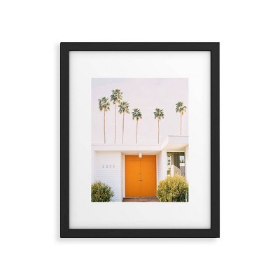 11" x 14" Sisi and Seb Palm Springs Framed Art Print Modern - Deny Designs