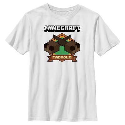 Boys Minecraft Tadpole Badge T Shirt