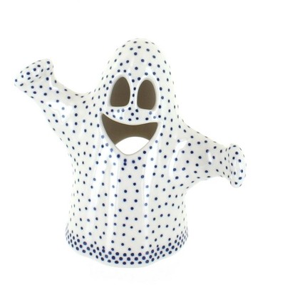 Blue Rose Polish Pottery L039 Manufaktura Ghost Luminary
