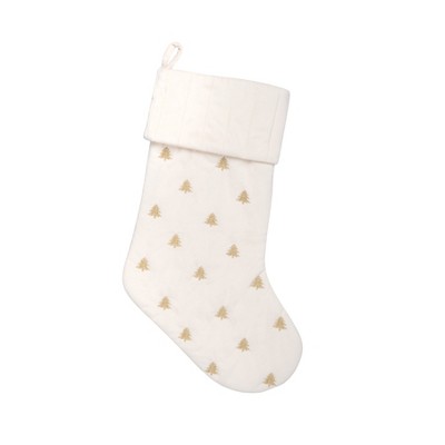C&F Home Gold Trees Stocking Collection