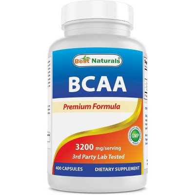 Best Naturals BCAA 800 mg 400 Capsules