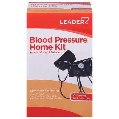 Leader Manual Inflation & Deflation Blood Pressure Home Kit 1 ea