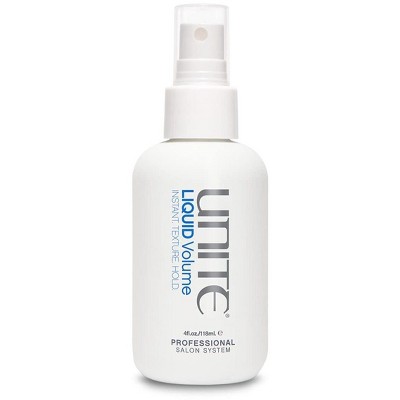 Unite Hair Liquid Volume - Instant. Texture. Hold (4 oz) Texture Hair Spray for Volume Definition Hold Hairspray.
