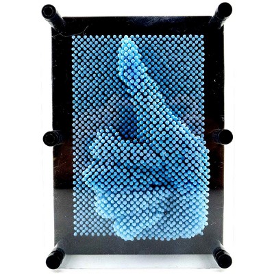 AZ  Import 3D Pin Art Impression Board (Light Blue)
