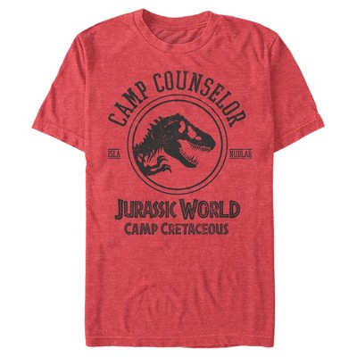 Men's Jurassic World: Camp Cretaceous Camp Counselor Logo T-Shirt