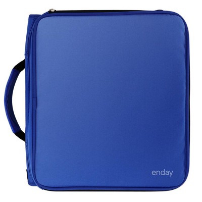 Enday 3 Ring Zipper Binder, 2 inch Binder with Zipper, 880 Sheet Capacity 5 Pockets Expanding File Folder
