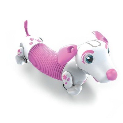Robo Dash D Pink - Robotic Puppy Toy Dog Gesture & Direct Control Touch Sensor Robo Dog Robot For Kids