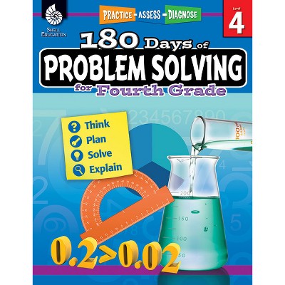 180 Days(tm) Problem Solving for Fourth Grade - (180 Days of Practice) by  Charles Aracich & Chuck Aracich (Paperback)