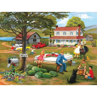 Sunsout Family Cookout 300 pc Jigsaw Puzzle 22143