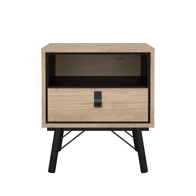HomeStock Sideboard with 2 Doors and 3 Drawers in White