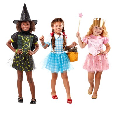 Rubies Wizard of Oz Girls Trunk Dress Up Set