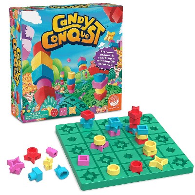 MindWare Candy Conquest In-a-Row Classic Board Game for Kids Ages 6 and Up