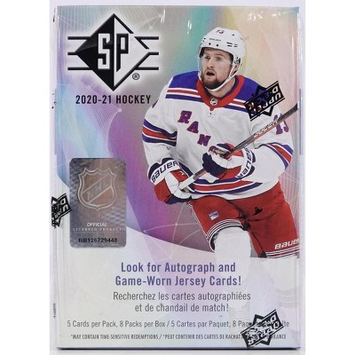 2020-21 Upper Deck SP Hockey 8-Pack Blaster Box