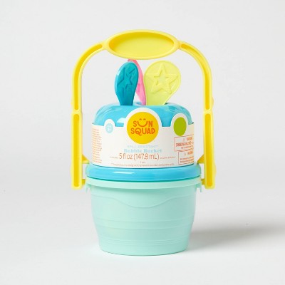 Spill Resistant Bubble Bucket - Sun Squad™: Bubble Toys for Kids Age 3+