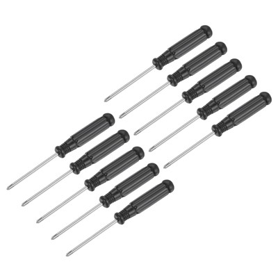 Unique Bargains Appliance Repair Cross Head Mini Phillips Screwdrivers 10 Pcs