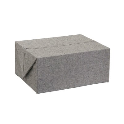 Collapsible Storage Bin, Gray