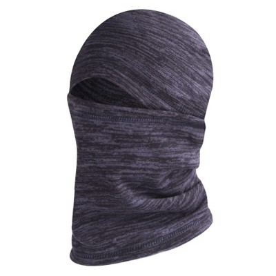 Balaclava Ski Face Mask, Winter Cold Weather Windproof Hooded Scarf Hat with Neck Warmer, Cycling UV Protector for Women Men Dark Blue