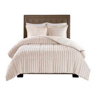 Gracie Mills Wilfred Faux Fur Comforter Set