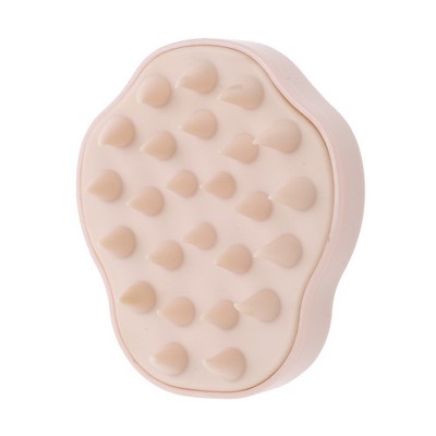 Unique Bargains Flower Shape Hair Shampoo Brush 3.74"x3.15"x2.76" 1 Pc