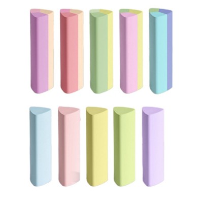 HTUTWOO Erasers,Triangular Grip Erasers for Kids - Portable School & Office Supplies,Cute Art Drawing Erasers for Students