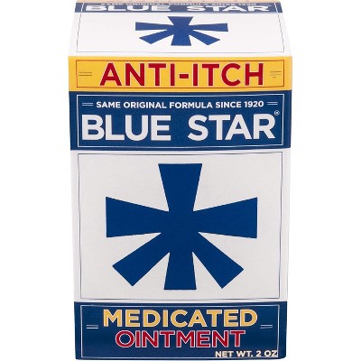 Blue Star Anti-Itch Medicated Ointment 2 Oz