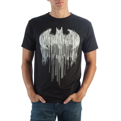 Batman Line Drip Black T-shirt-