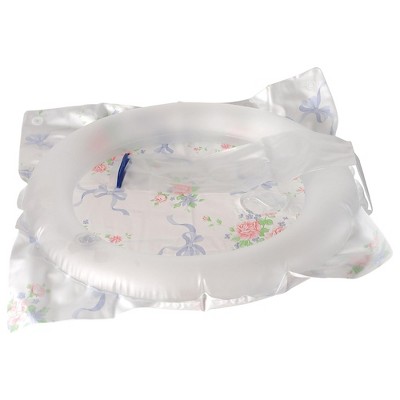 Lumex Inflatable Shampoo Basin 22.5 X 23.5 Inch Plastic Clear / Floral 1 Each 5358