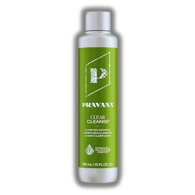 Pravana Clear Cleanse Shampoo (10 oz) - Color-Protecting, Deep Cleanse & Removes Hard Water