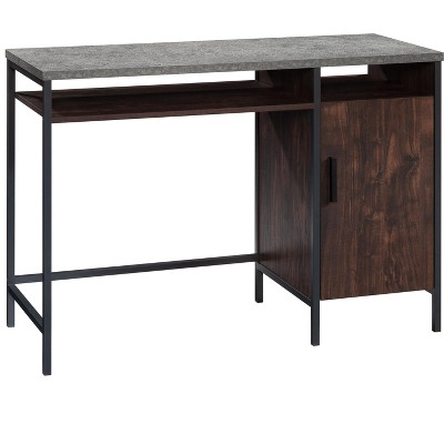 PAGED Classic Computer Desk Versatile Writing Desk with Three Drawers, Two Adjustable Shelves for Study, Living Room