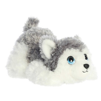 Aurora Medium Hollis Husky Playful Pretties Adorable Stuffed Animal Grey 10"