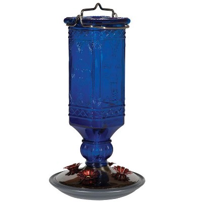 Perky-Pet Hummingbird 16 oz Glass/Metal Nectar Feeder 4 ports (Case of 2)