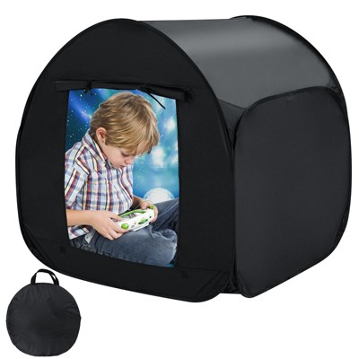 GARPROVM Kids Outdoor Sensory Tent Blackout & Private Playroom for Stress Relief