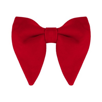 Allegra K Men's Pre-tied Solid Color Formal Party Prom Velvet Bow Ties One Size