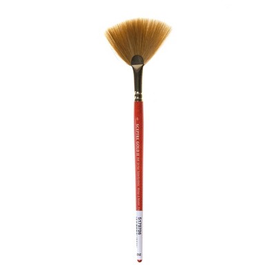 Winsor & Newton Sceptre Gold Ii Short Handled Brushes, 6, Fan, 808