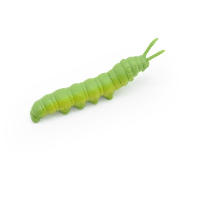 Collectible Wildlife Gifts | Caterpillar, Green, Realistic Figure, Model, Replica, Kids Educational Gift   2 1/4"    F1664 B74
