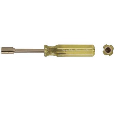 AMPCO  Solid Round Nut Driver, 1/4 in ND-1/4