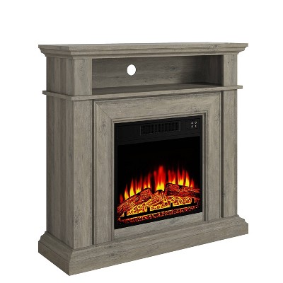 Festivo 36" Compact Freestanding Electric Fireplace Gray