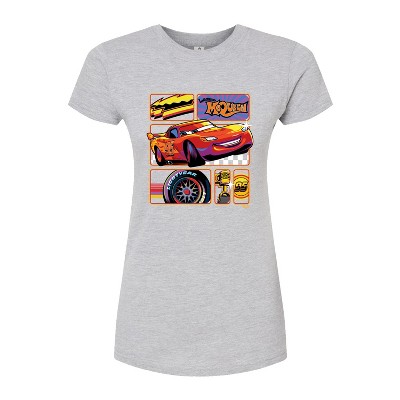 Women's - Disney - Lightning McQueen Best Trophies Fitted Graphic T-Shirt