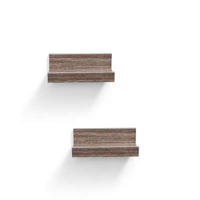 ChicFurnit Wall Shelf Set Floating Wood Shelves Invisible Brackets Hanging Shelf for Books Storage for Indoor Living Room, Maple, 10.04"*3.94"*1.97"